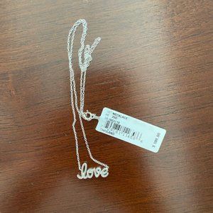 Gianni Bini "Love" Necklace